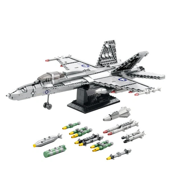 Stavebnice Stíhačka F-18 Reobrix 33022