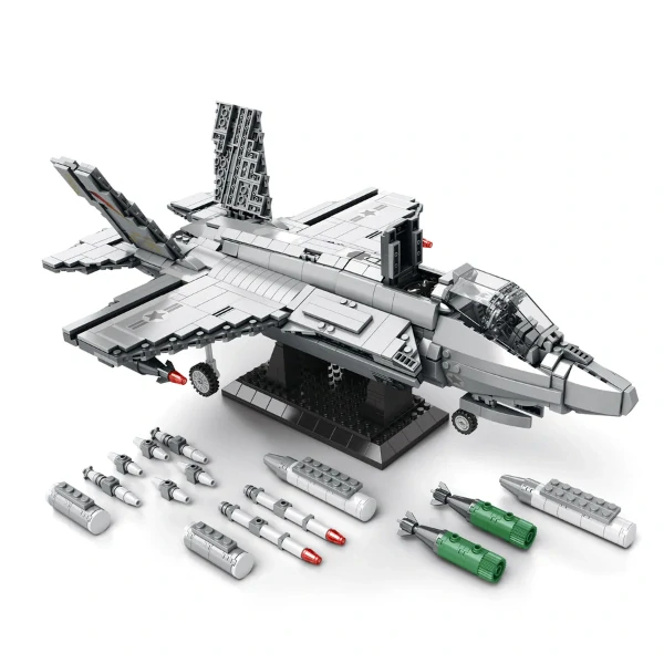 Stavebnice Stíhačka F-35 Reobrix 33021