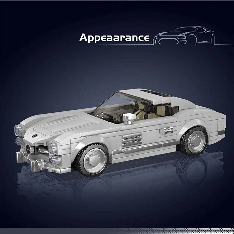 Stavebnice Mercedes-Benz 300 SL Mould King 27037