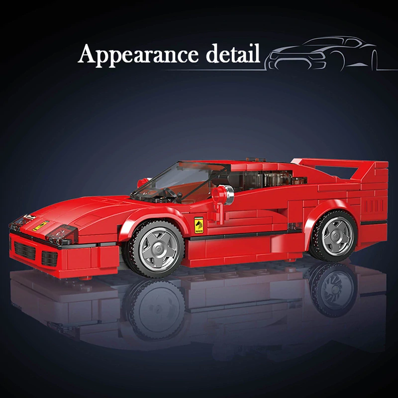 Stavebnice Ferrari F40 Mould King 27038