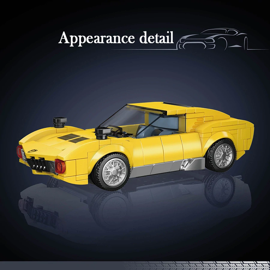 Stavebnice Lamborghini Miura Mould King 27039