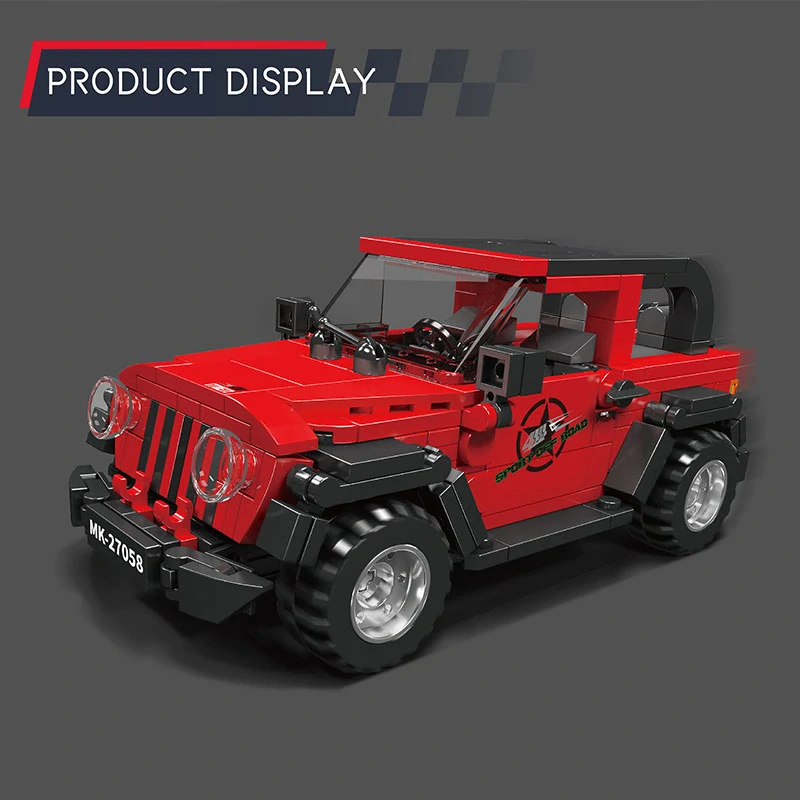 Stavebnice Jeep Wrangler Mould King 27058