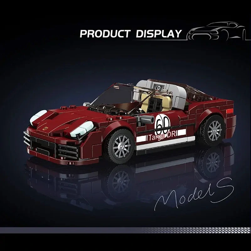 Stavebnice Porsche 911 Targa Mould King 27060