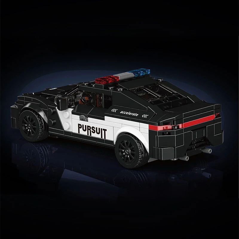 Stavebnice Policejní Dodge Challenger Mould King 27098