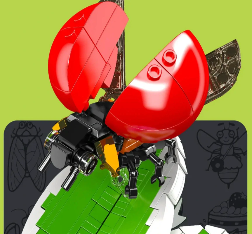 Beruška + hrací strojek Mould King 10105