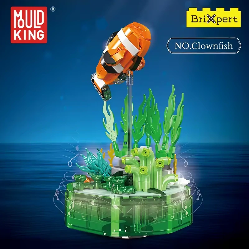 Klaun očkatý + hrací strojek Mould King 10102