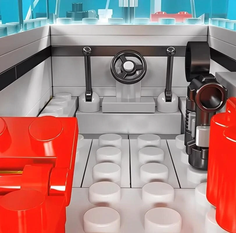 Moderní dvoustěžňová plachetnice Mould King 10194