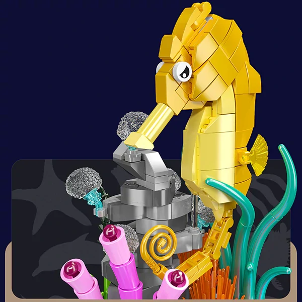 Mořský koník + hrací strojek Mould King 10100