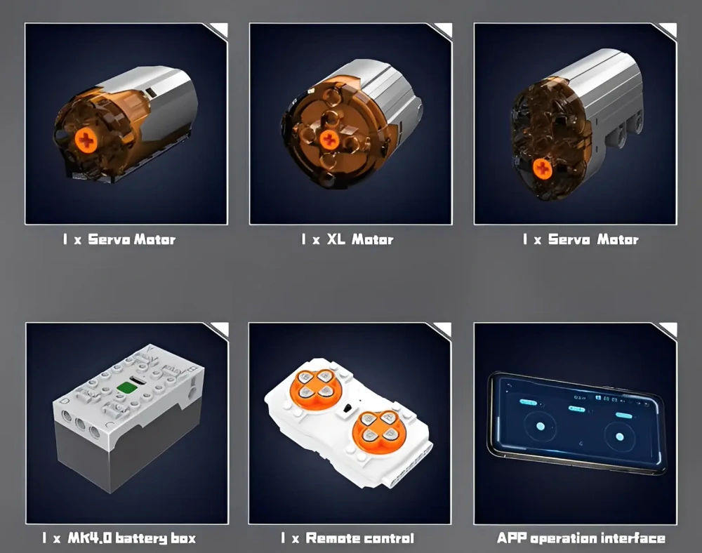 RC Tahač Scania Mould King 13203