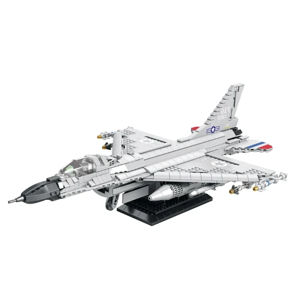 Stavebnice Stíhačka F-16 Reobrix 33027