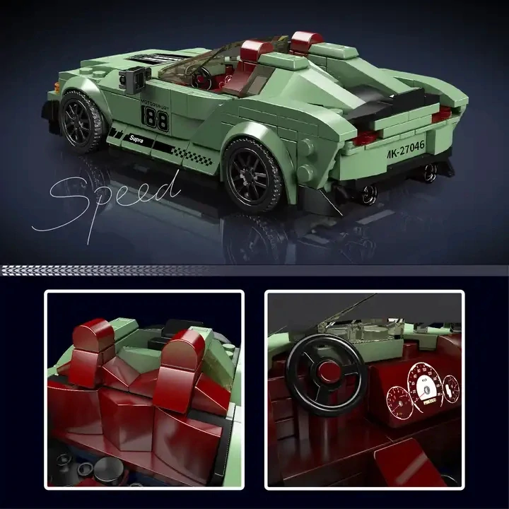 Stavebnice Toyota Supra Kabrio Mould King 27046