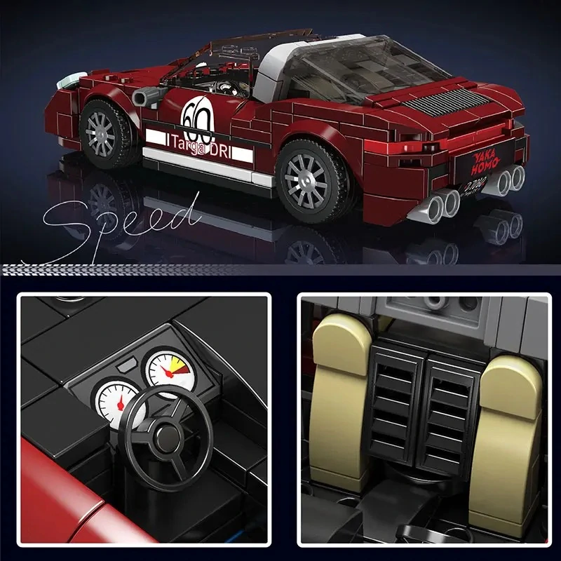 Stavebnice Porsche 911 Targa Mould King 27060