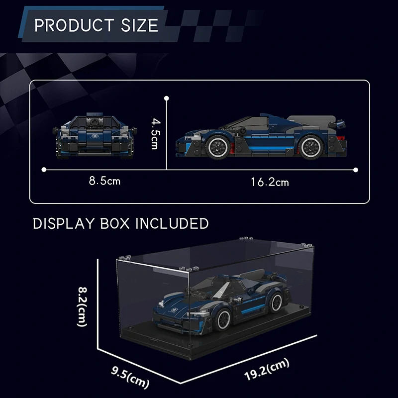 Stavebnice Mercedes AMG One Mould King 27082