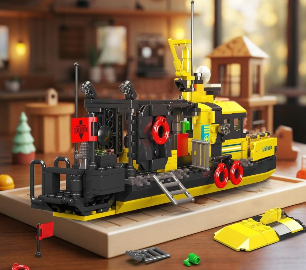 Norský záchranný člun Mould King 10080