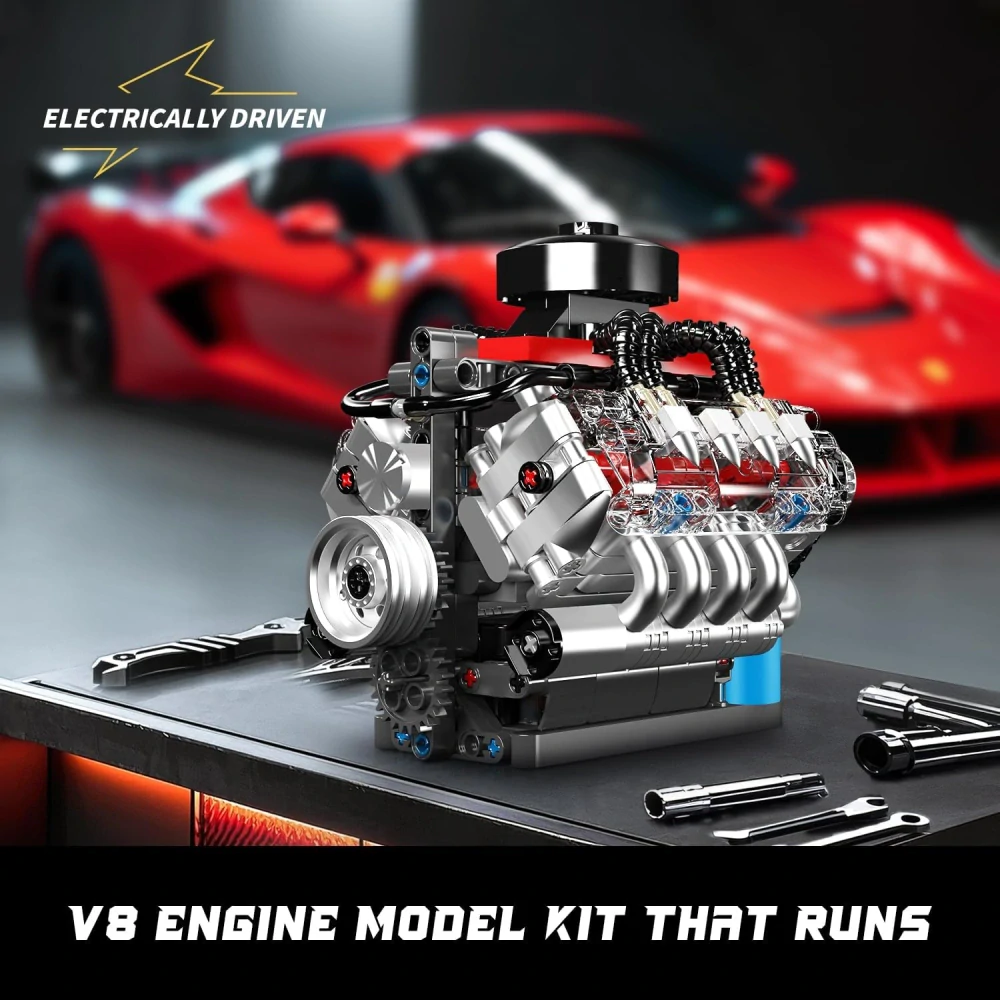 Motor Chevy LSX454 V8 Mould King 10171