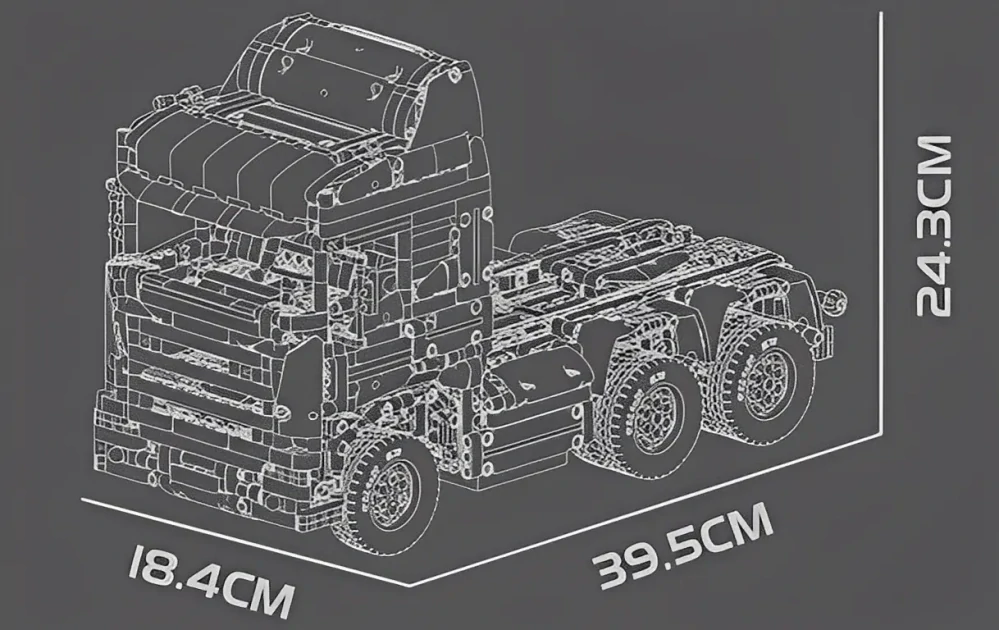 RC Tahač Scania Mould King 13203