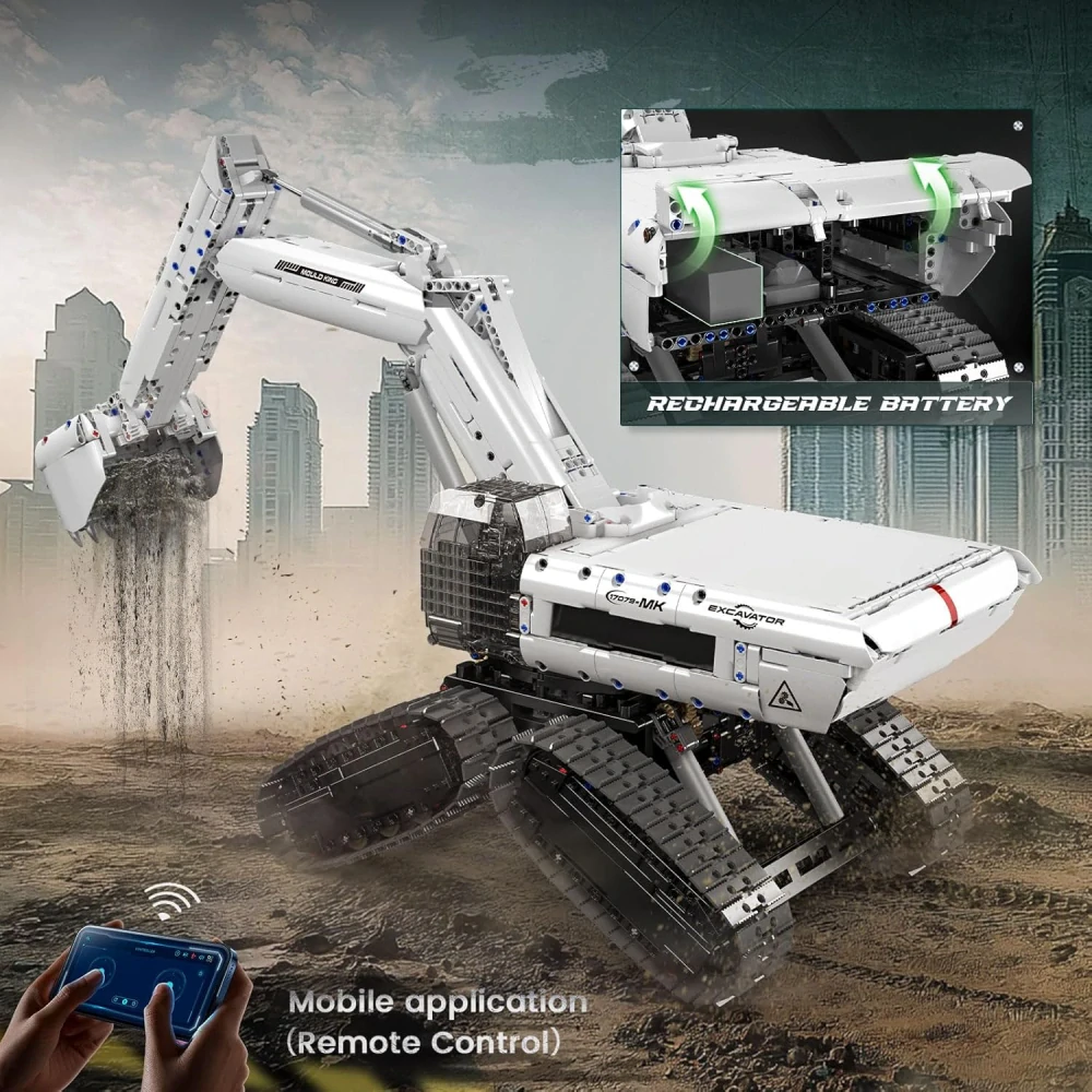 RC Sci-fi bagr Mould King 17079