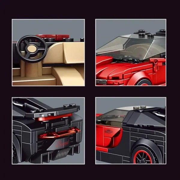 Stavebnice Bugatti Veyron Mould King 27027