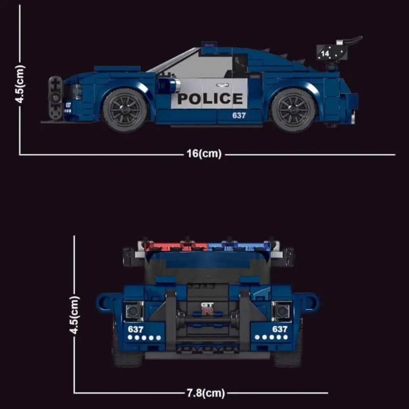 Stavebnice Policejní Ford Mustang Mould King 27002