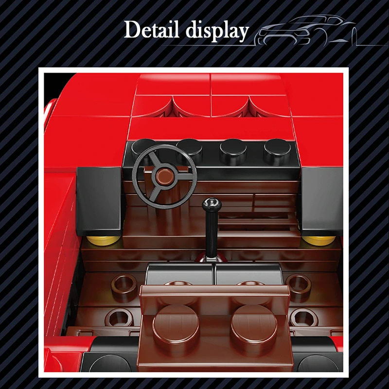 Stavebnice Ferrari F40 Mould King 27038