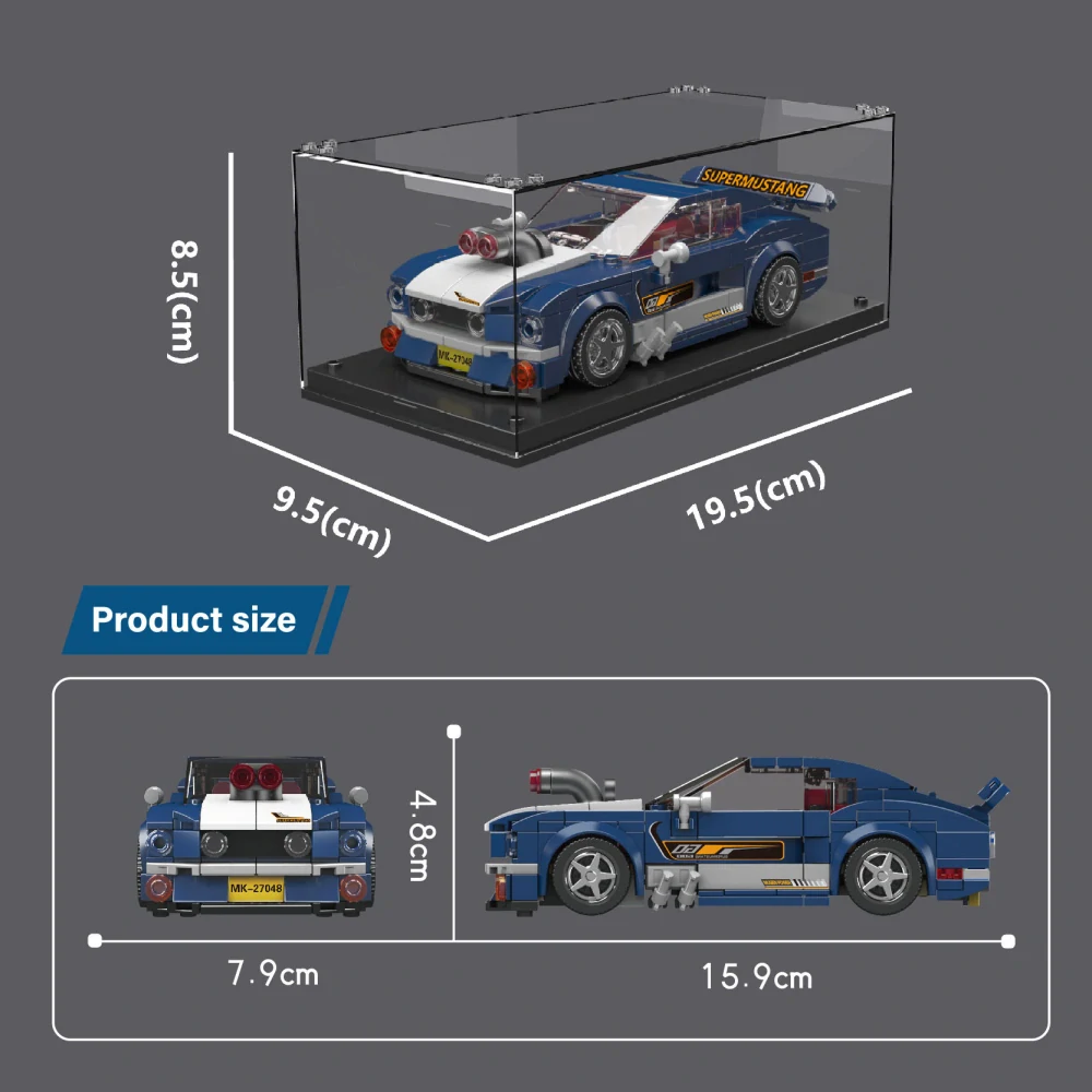 Stavebnice Mustang 1967 Mould King 27048