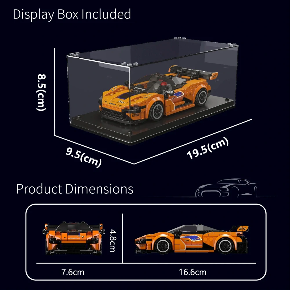 Stavebnice McLaren 720S GT3 Mould King 27064