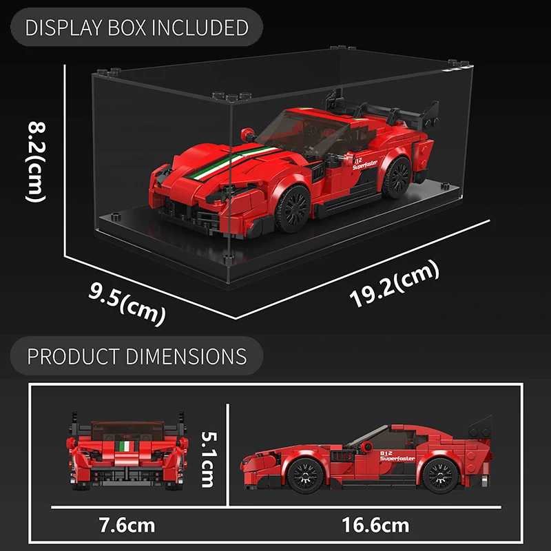 Stavebnice Ferrari F812 Mould King 27079