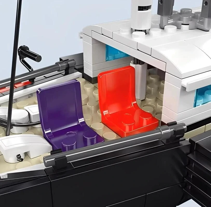 Moderní dvoustěžňová plachetnice Mould King 10194