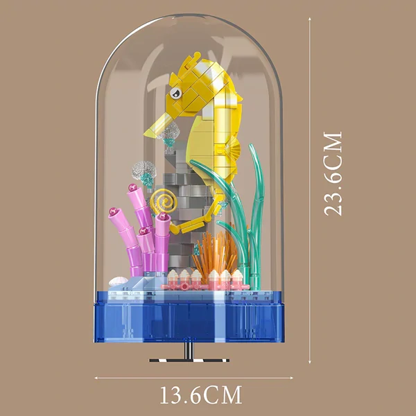 Mořský koník + hrací strojek Mould King 10100