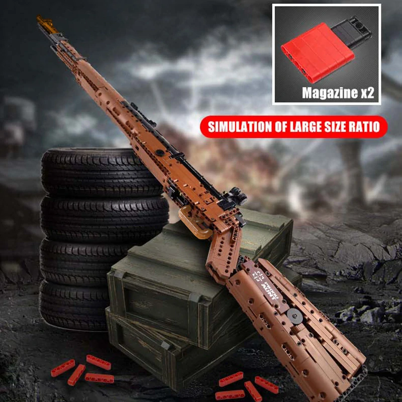Německá útočná puška Mauser 98K Mould King 14002S