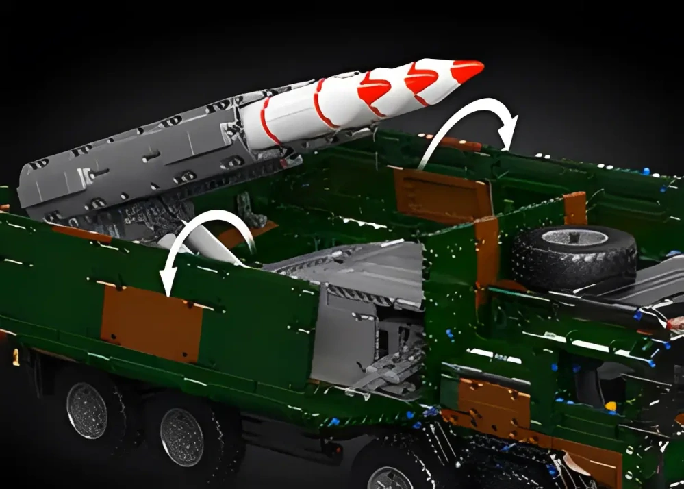 RC Mobilní odpalovací systém MLV-8x4 Mould King 20045