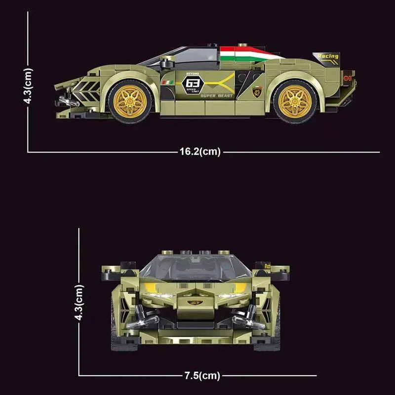 Stavebnice Lamborghini Sian Mould King 27003