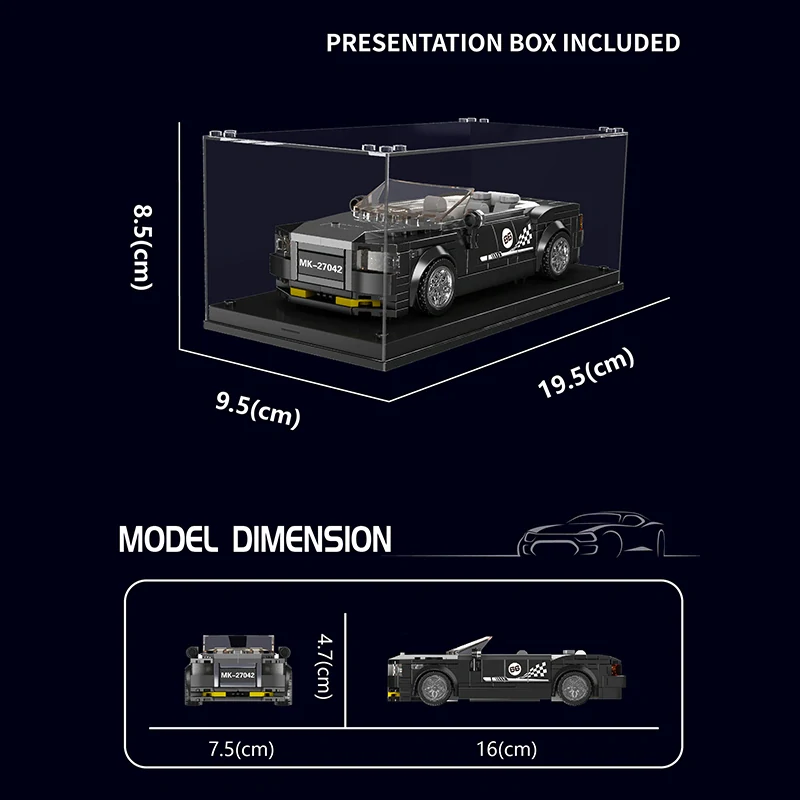 Stavebnice Rolls Royce Dawn Mould King 27042