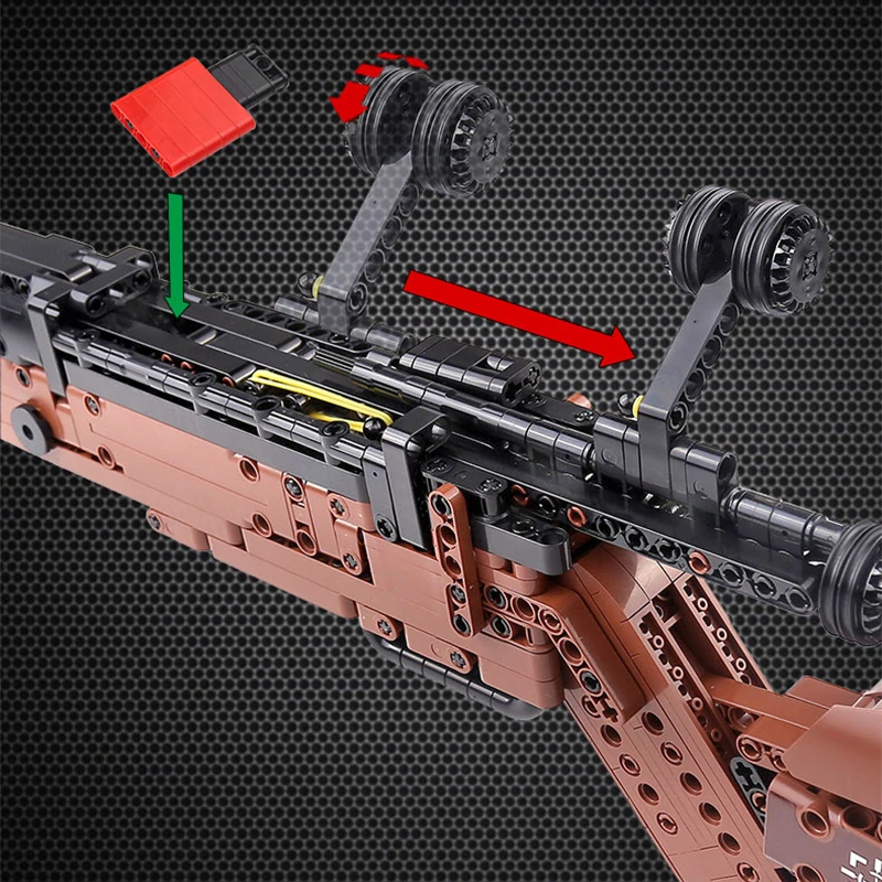 Německá útočná puška Mauser 98K Mould King 14002S