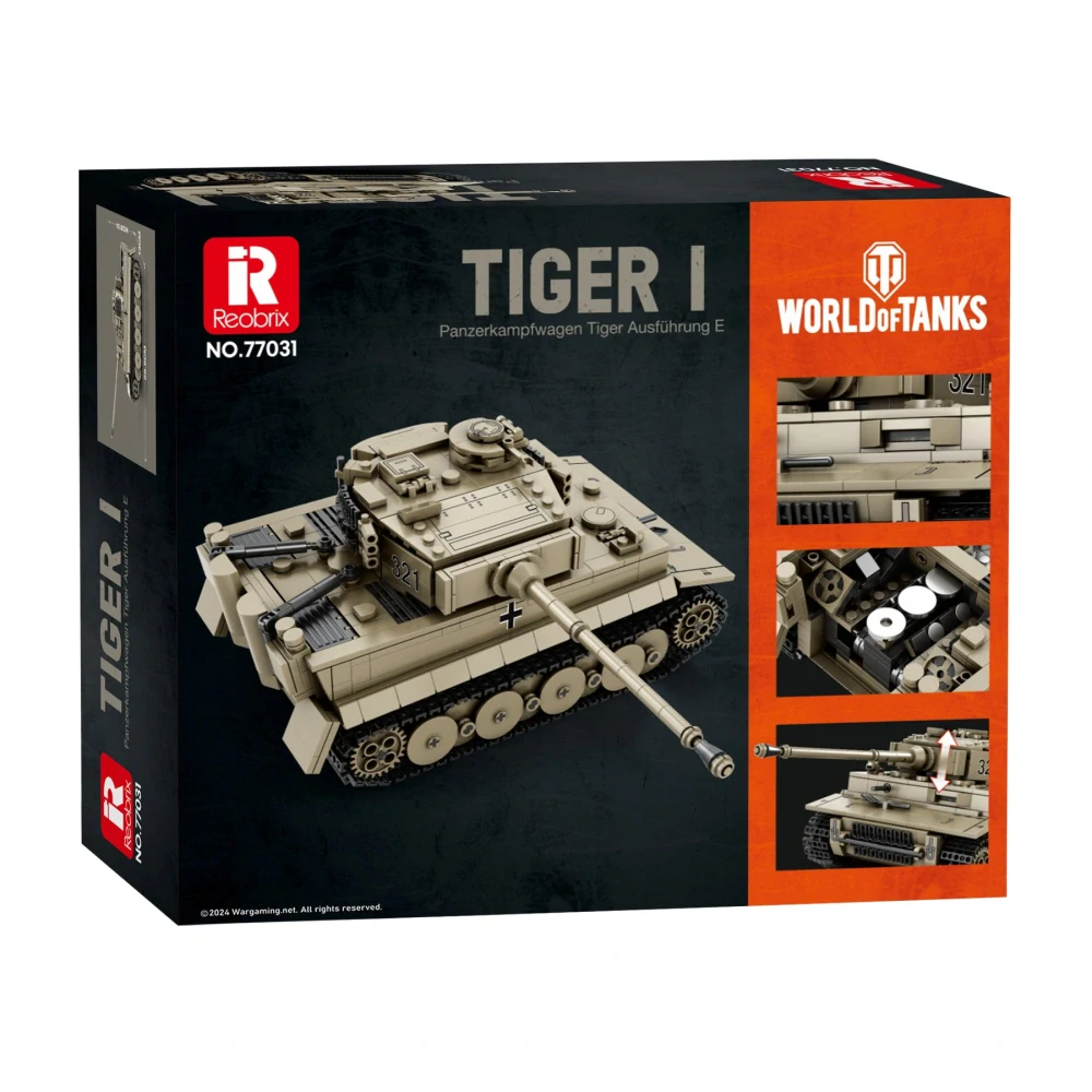 Tank Tiger I (World of Tanks + bonus) Reobrix 77031