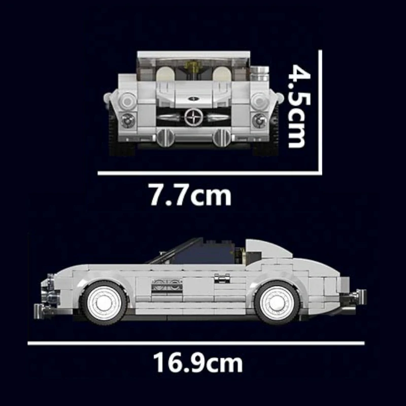 Stavebnice Mercedes-Benz 300 SL Mould King 27037