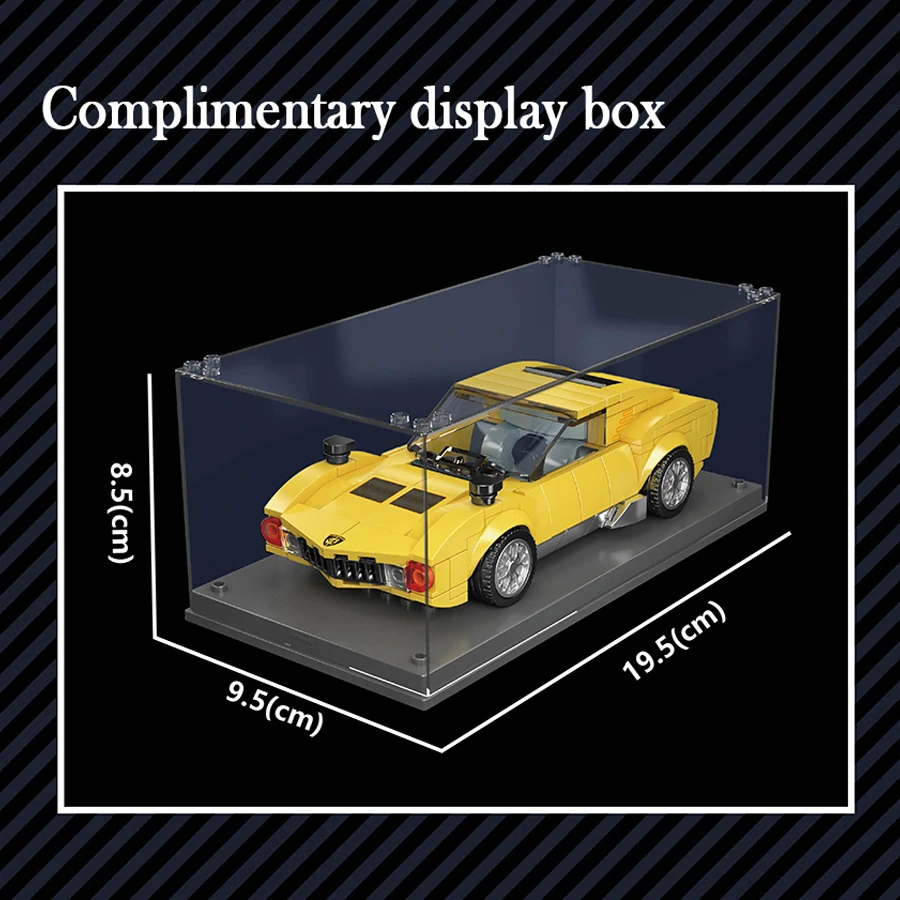Stavebnice Lamborghini Miura Mould King 27039