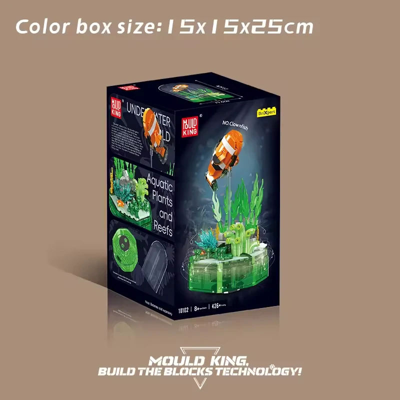 Klaun očkatý + hrací strojek Mould King 10102