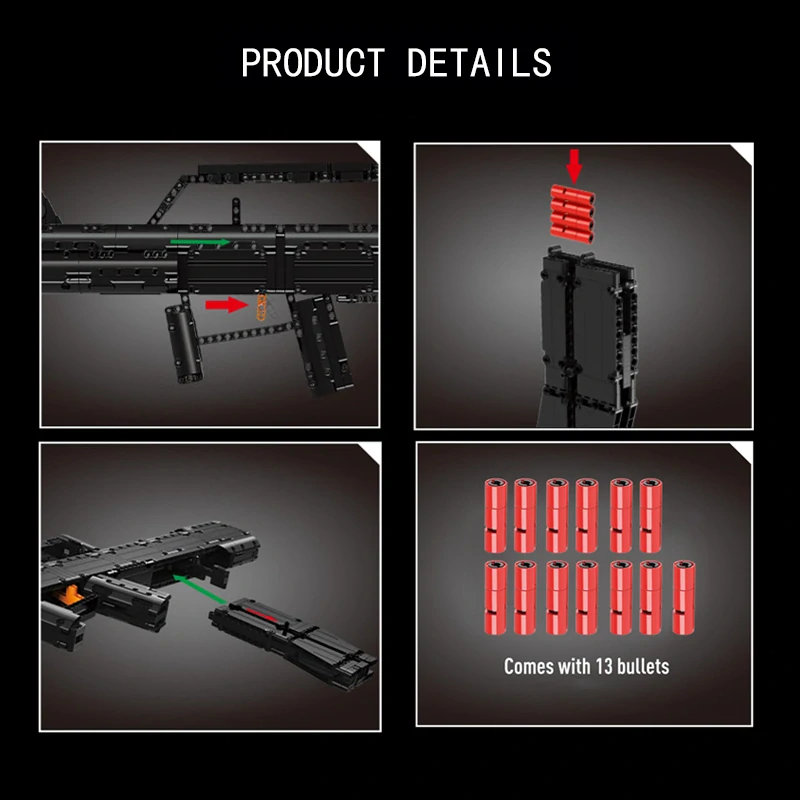Lehká útočná puška QBZ-95 Mould King 14005S