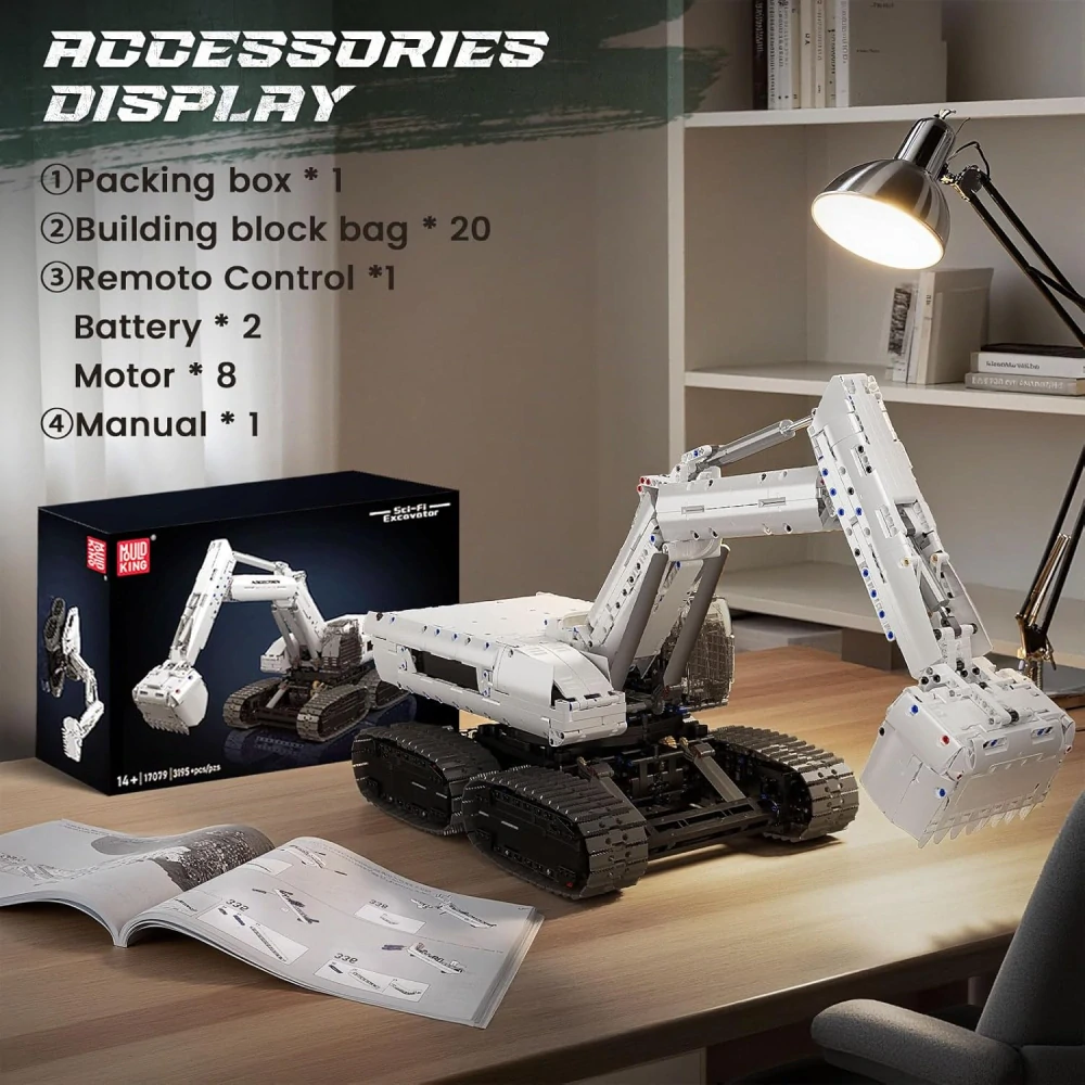 RC Sci-fi bagr Mould King 17079