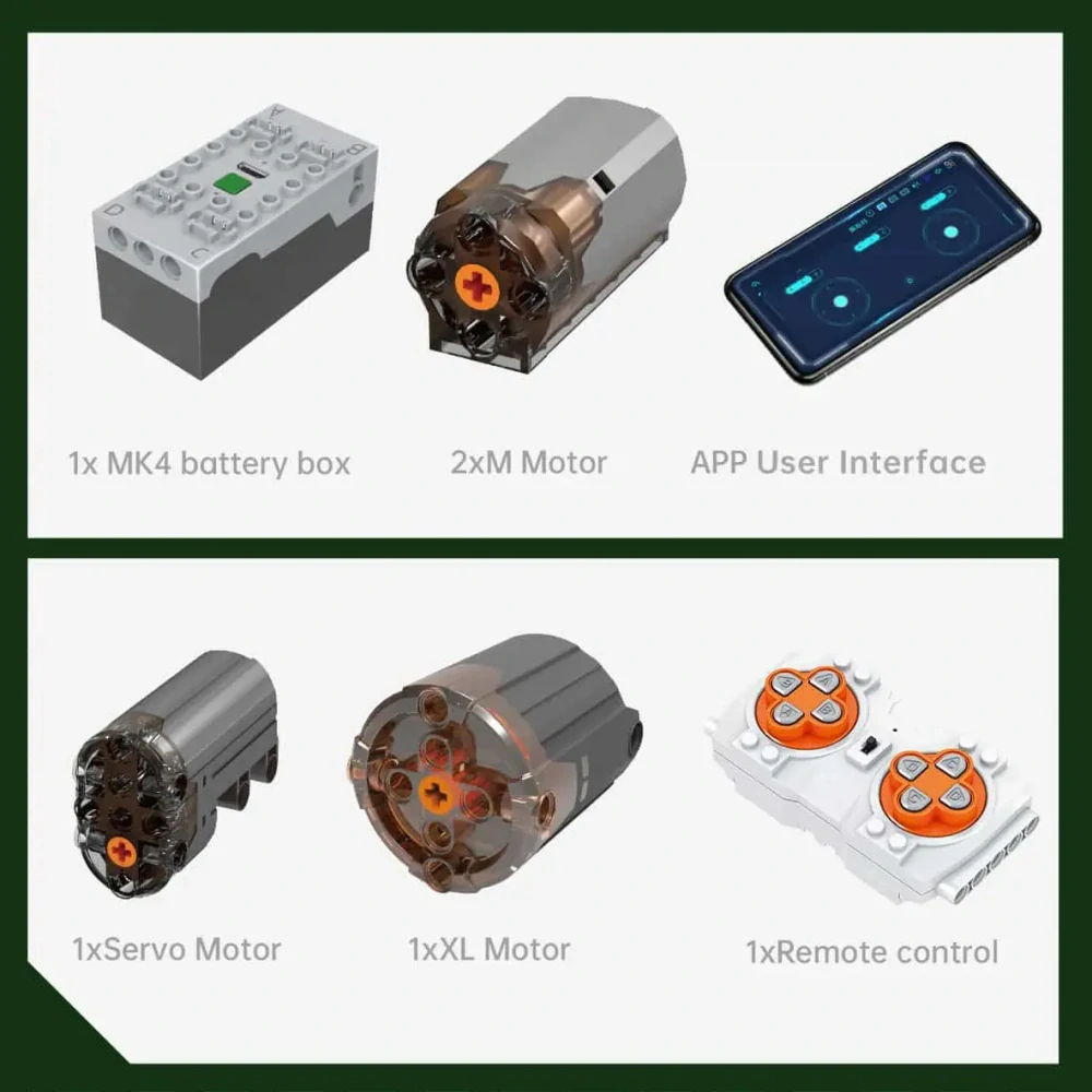 RC Mobilní odpalovací systém MLV-8x4 Mould King 20045