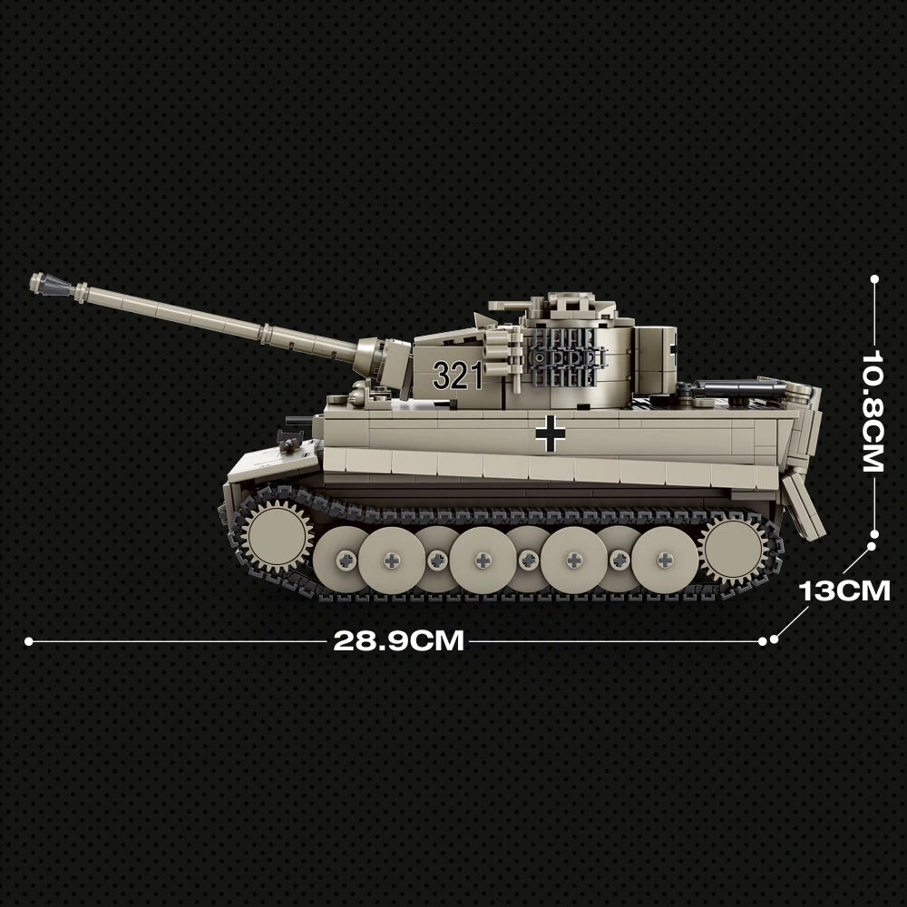 Tank Tiger I (World of Tanks + bonus) Reobrix 77031