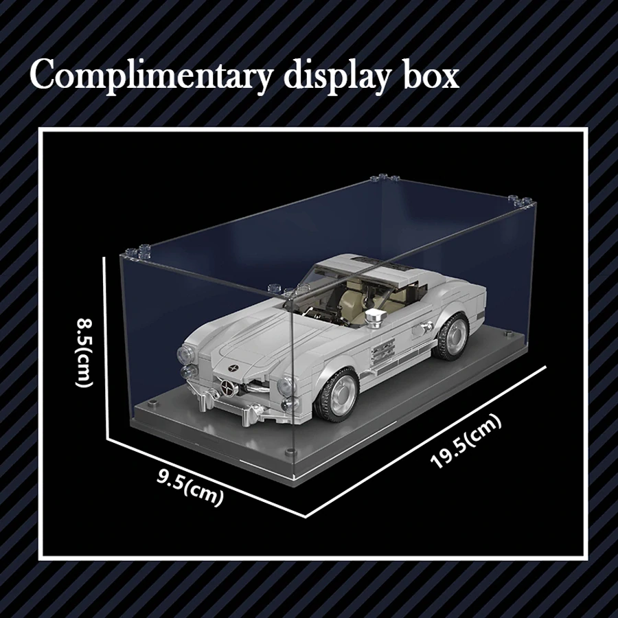Stavebnice Mercedes-Benz 300 SL Mould King 27037