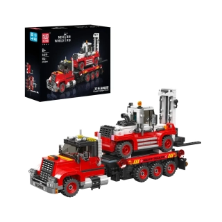 Náklaďák s vysokozdviždným vozíkem Mould King 24079